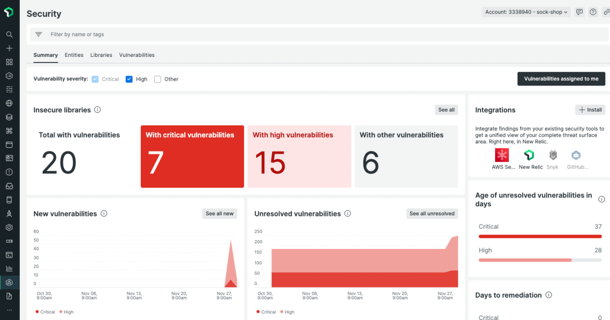 AWS Security Hubの検知結果をNew Relicに連携する方法 | New Relic